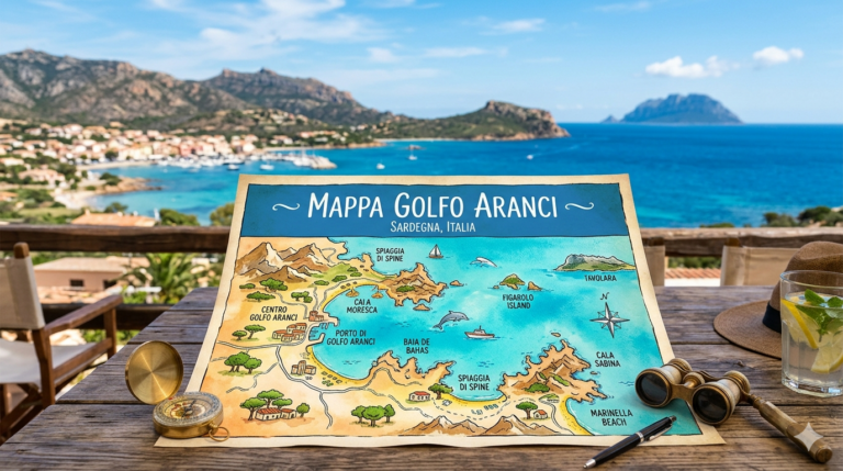 Home Alpamarine Mappa di Golfo Aranci: Cartina e Stradario